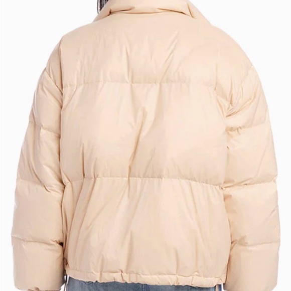 Karen Kane NWT Puffer Jacket Eggshell Size XL - Picture 4 of 14